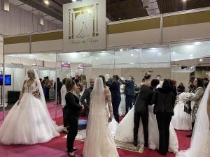 Gravata PIX, cerimonialista PET, live painting, vestidos de noivas importados da Turquia entre outros são destaques da 109ª Expo Noivas & Festas