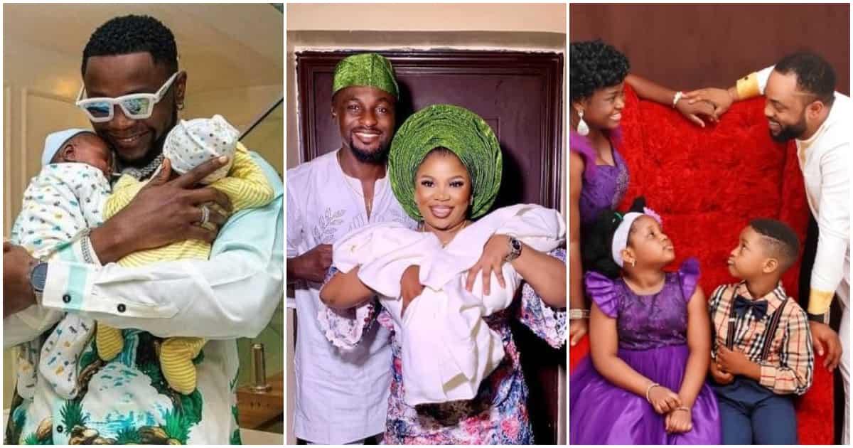 Adeniyi Johnson, TY Bello, Funke Akindele and 4 Other Nigerian Celebrities Who Gave Birth to Twins