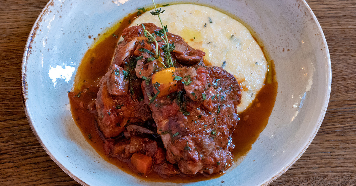 Chicken Cacciatore with Creamy Polenta Recipe