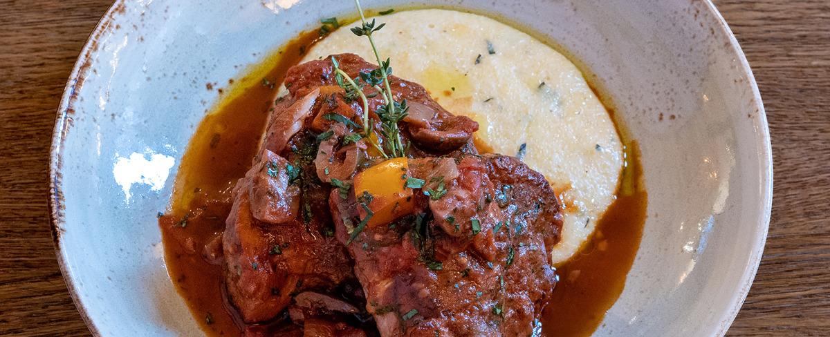 Chicken Cacciatore with Creamy Polenta Recipe