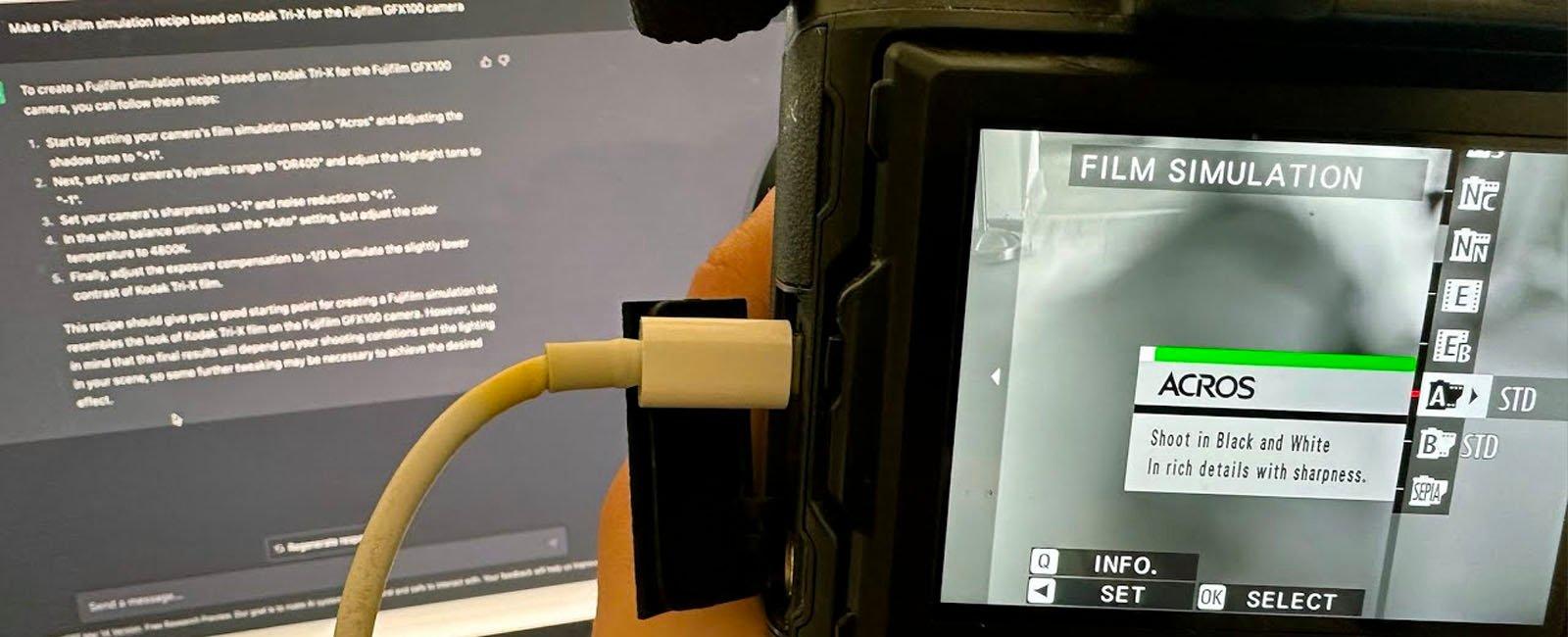 Photographers are Using ChatGPT to Make Fujifilm Film Simulation Recipes
