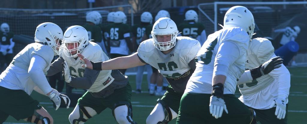 Colorado State offensive line looking to gel during spring workouts