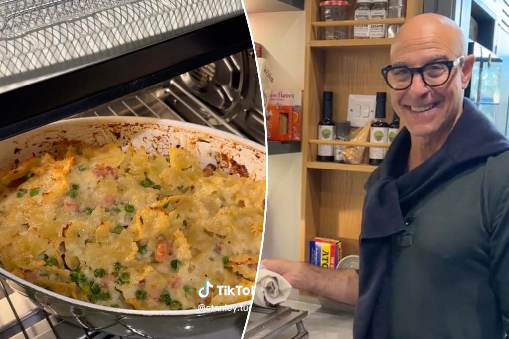 Fans gush over Stanley Tucci's pasta-for-breakfast recipe