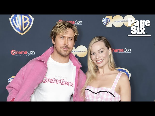 Margot Robbie and Ryan Gosling go full Barbie at CinemaCon 