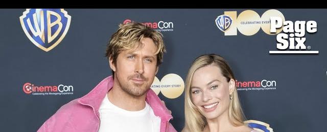 Margot Robbie and Ryan Gosling go full Barbie at CinemaCon