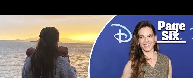 Hilary Swank, 48, gives birth, welcomes twins with husband Philip Schneider | PageSix Celebrity News