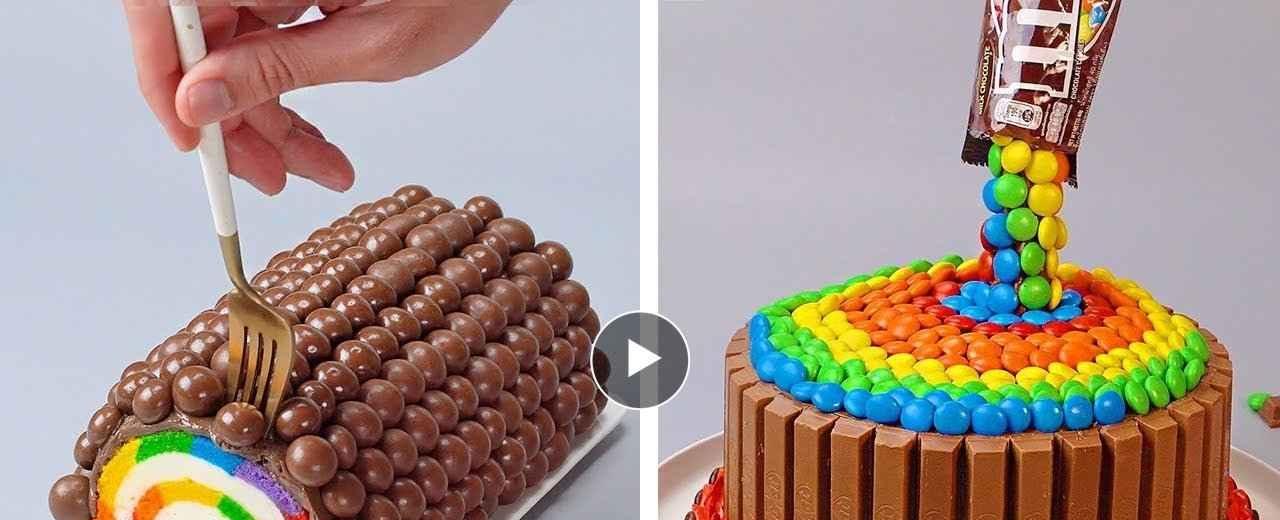 Top Amazing Rainbow Cake Decorating Recipes For All the Rainbow Cake Lovers | Perfect Colorful Cake