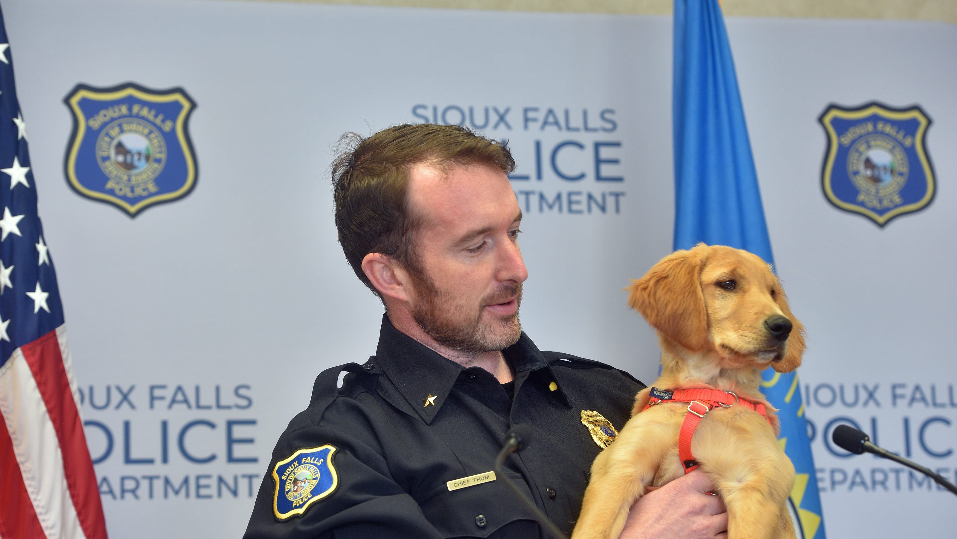 Sioux Falls Police Department adds therapy dog to force