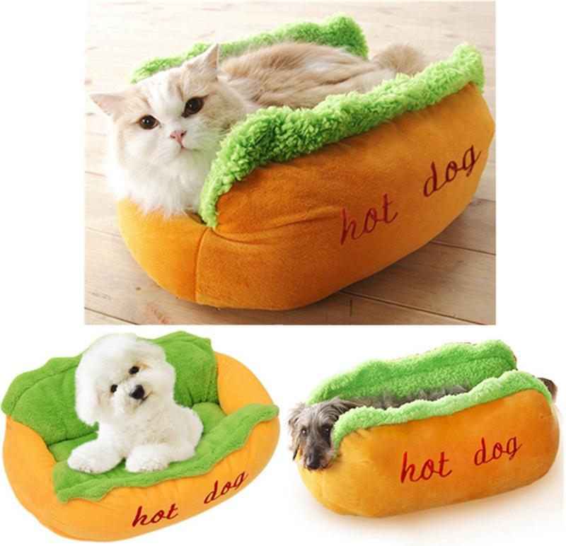 Hot Dog Sofa Bed Soft Warm Pet Bed Hot Dog Pad Pet Cushion U Shaped Pattern Winter Warm Kennel For Cat Dogs From Mudanflower, $21.12