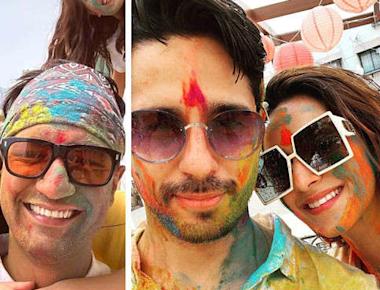 Here’s how your favourite celeb couples celebrated Holi this year