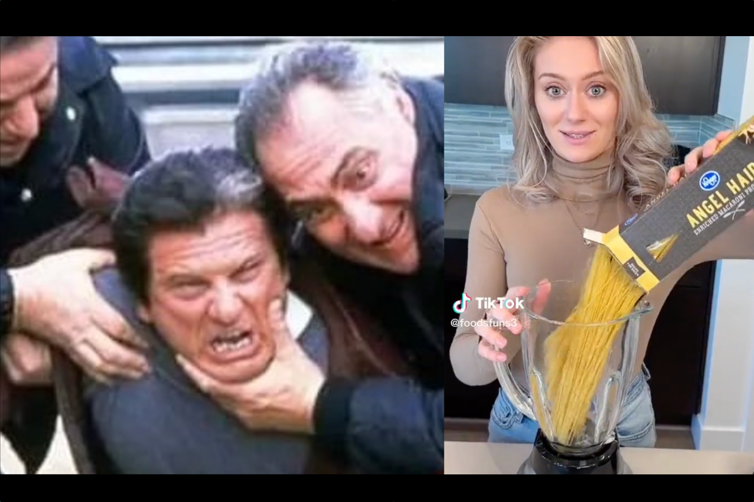 This woman's life hack is blending pasta noodles to make ... pasta noodles 🤦‍♂️