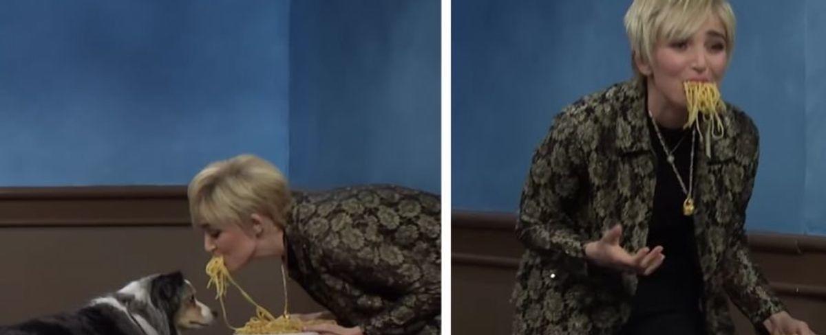 Ana de Armas stars in "SNL" dog school commercial