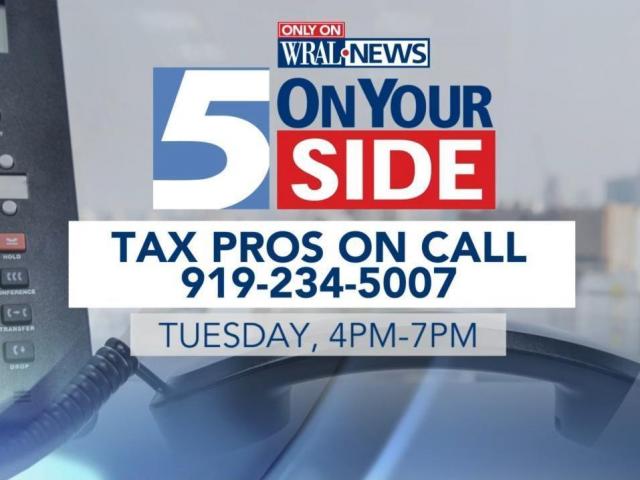 Time to catch up on taxes; Pros take your calls Tuesday