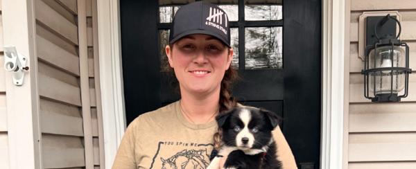 Homeowner reunited with puppy she believes was snatched from Central Islip backyard