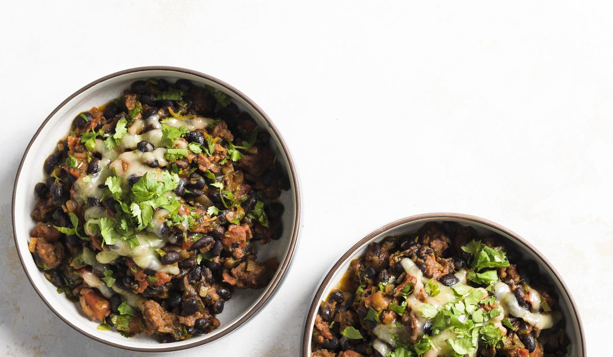 RECIPE: Black bean stew with chorizo