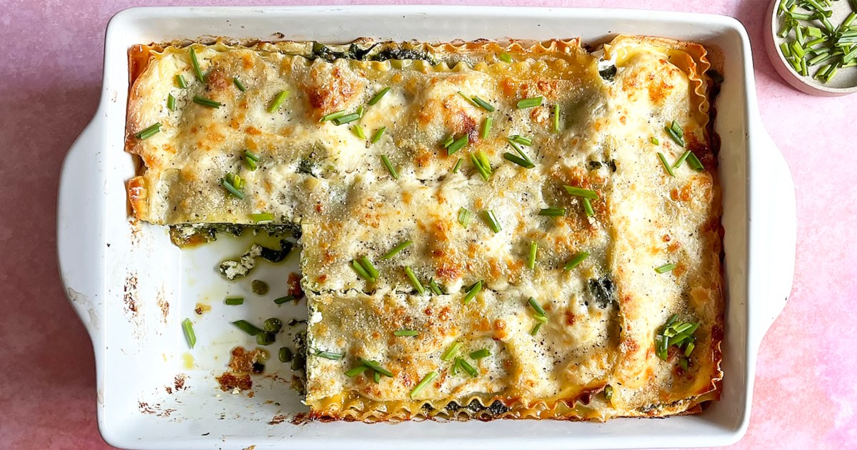 Spring Vegetable Lasagna Recipe