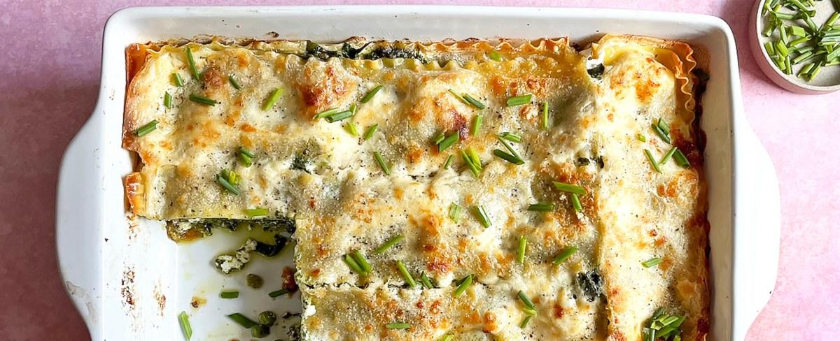 Spring Vegetable Lasagna Recipe