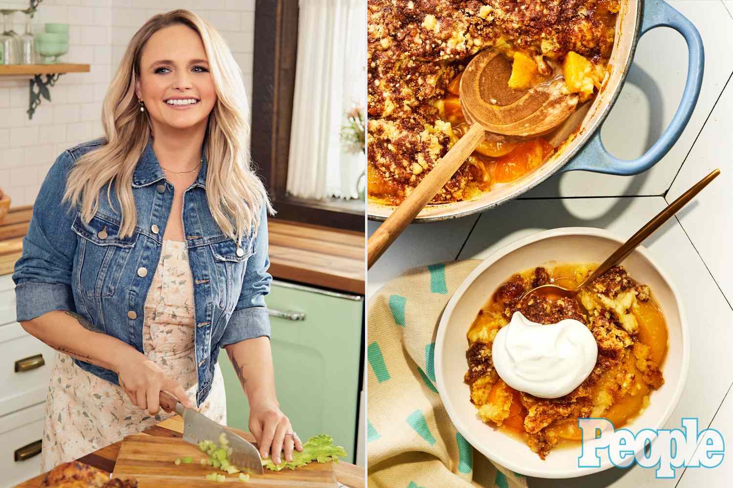Miranda Lambert Shares Grandma's Cooking Advice, Plus Peach Cobbler Recipe