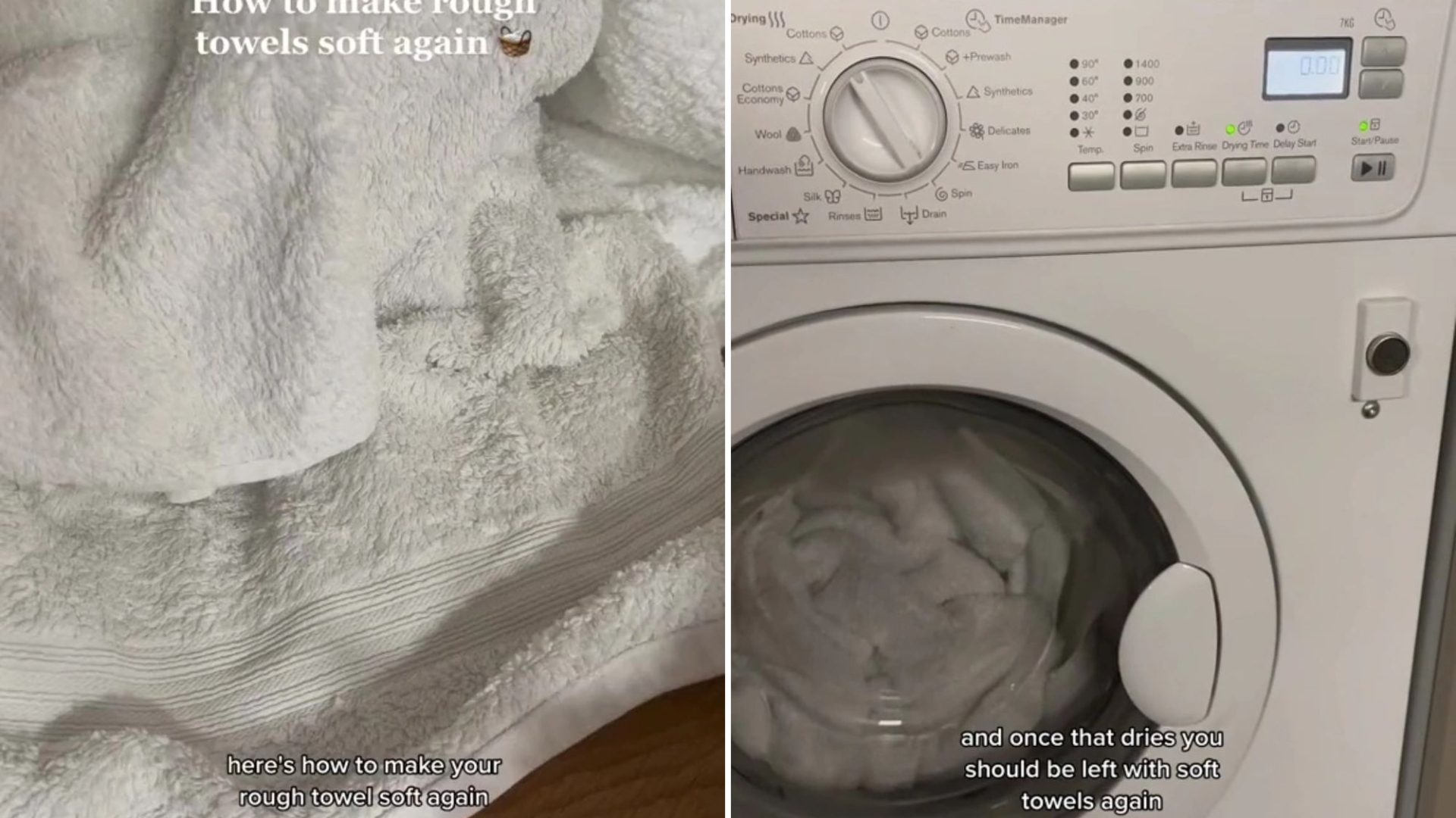 My 25p hack can bring your old, rough towels back to life