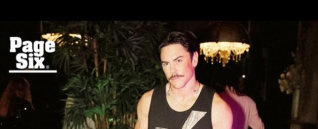 Shirtless Tom Sandoval performs with his cover band amid Scandoval fallout