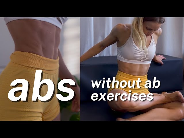 GET ABS WITHOUT AB WORKOUTS | Jaclyn Wood
