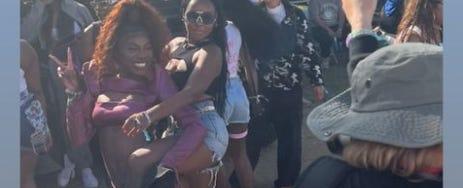 Coachella 2023 celebrities: Charli D'Amelio, Janelle Monáe, Saweetie