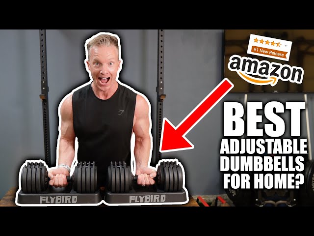 FLYBIRD Adjustable Dumbbells Review: Are These The Best Dumbbells For Home Workouts? | LiveLeanTV