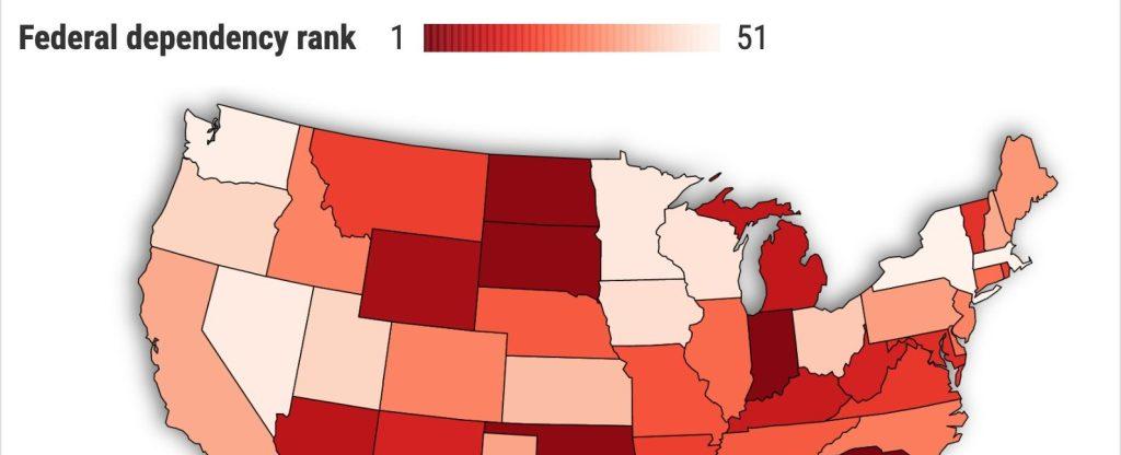 How can some states ‘afford’ to charge little or no income taxes?