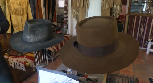 Madrid man making hats for celebrities