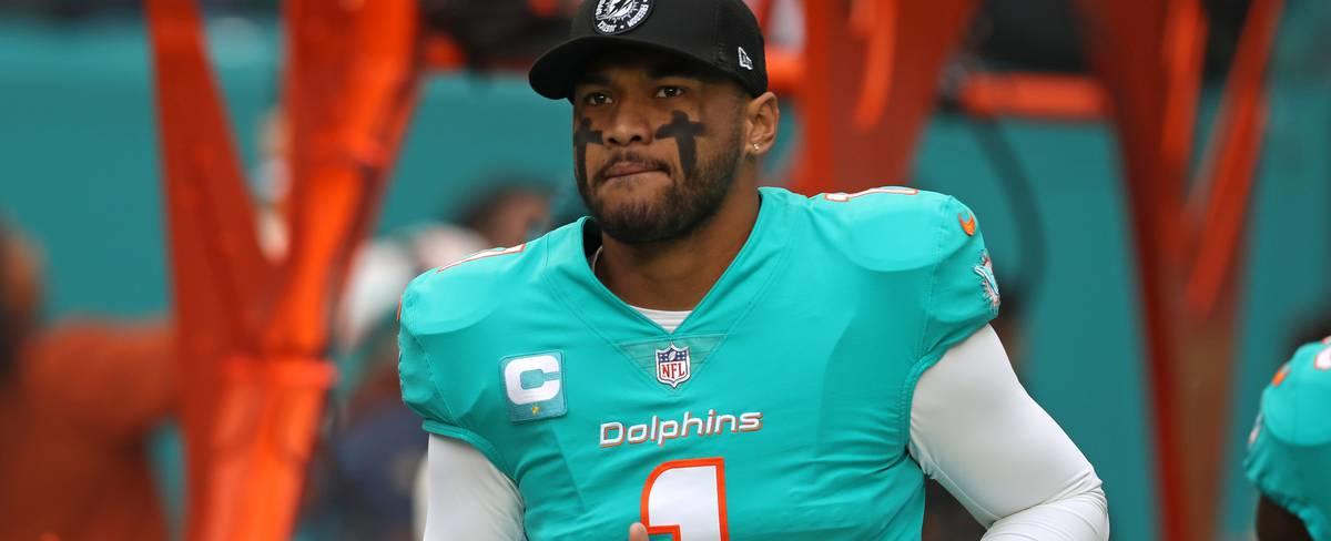 Tua Tagovailoa excited about Dolphins’ offseason, talks progress in workouts at charity luau event