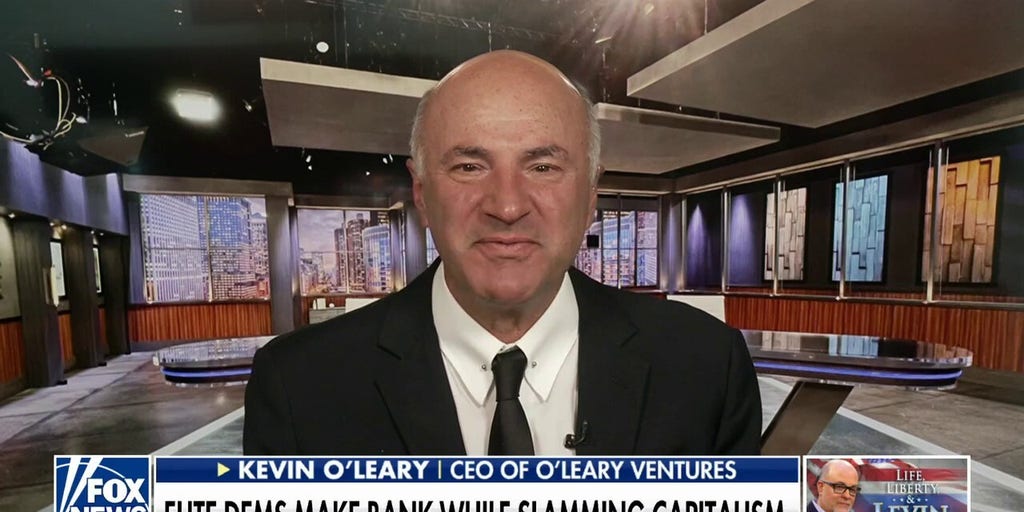 Kevin O'Leary: The tax base is going to leave blue states with high taxes | Fox News Video