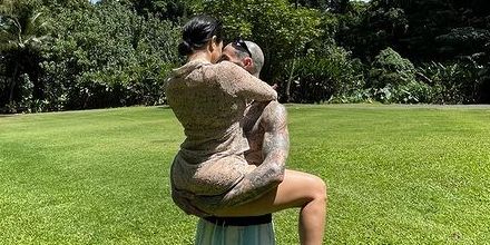 Travis Barker Shares PDA Pics for Kourtney Kardashian's 44th Birthday