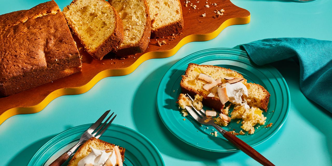 This Rum-Laced Pineapple Loaf Cake Recipe Is an Easy, Boozy Bake