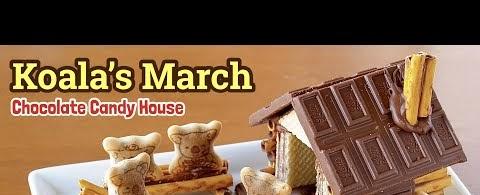 Koala's March Chocolate Candy House | Japanese Cooking Video Recipe