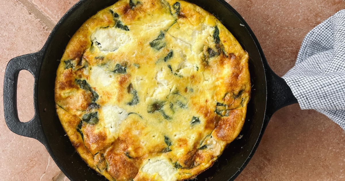 Best Spinach Frittata with Ricotta Recipe