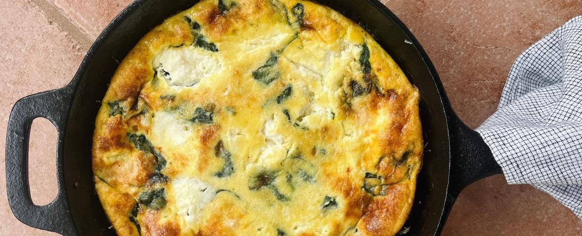 Best Spinach Frittata with Ricotta Recipe