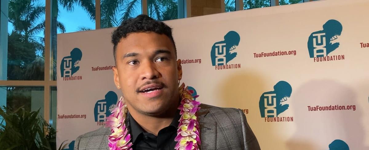 Dolphins QB Tua Tagovailoa excited about offseason and progress in workouts | VIDEO
