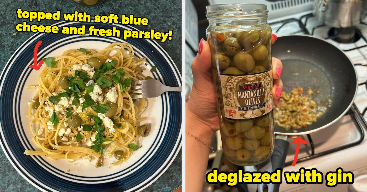 TikTok's Dirty Martini Pasta Recipe