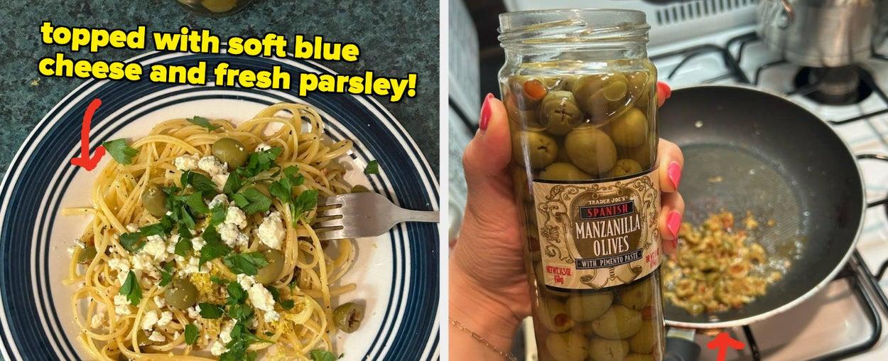 TikTok's Dirty Martini Pasta Recipe