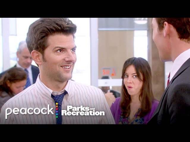 Ben gets bullied by interns in the workplace | Parks and recreation