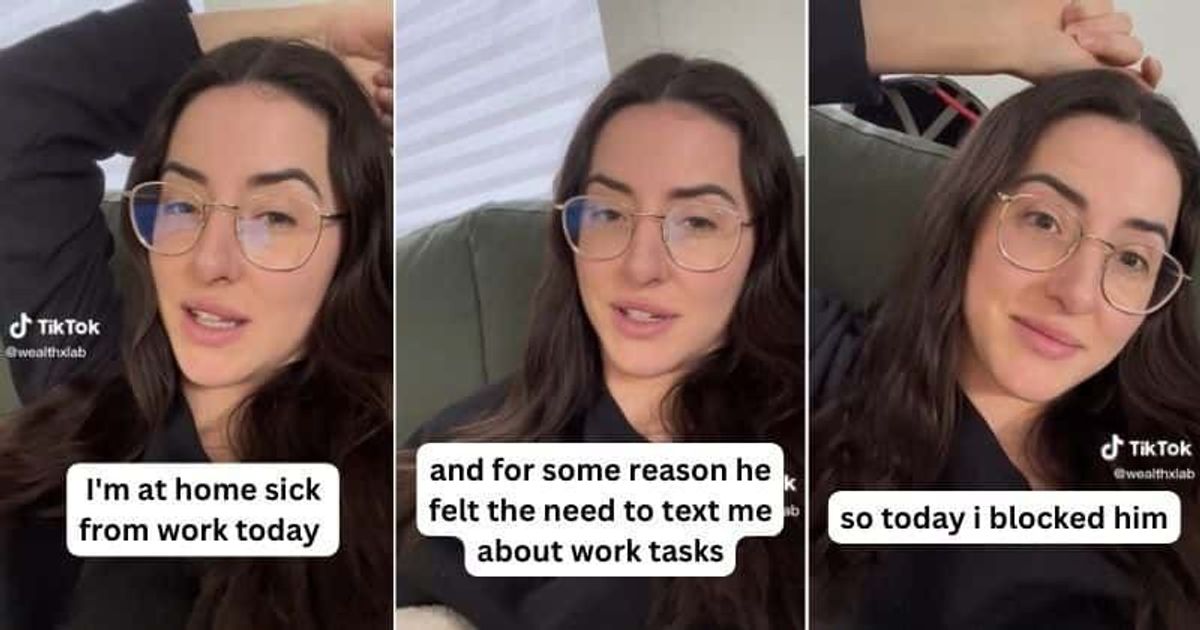 Woman shares life hack to avoid work messages