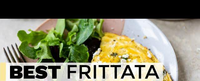 FRITTATA | easy recipe with asparagus and cheese