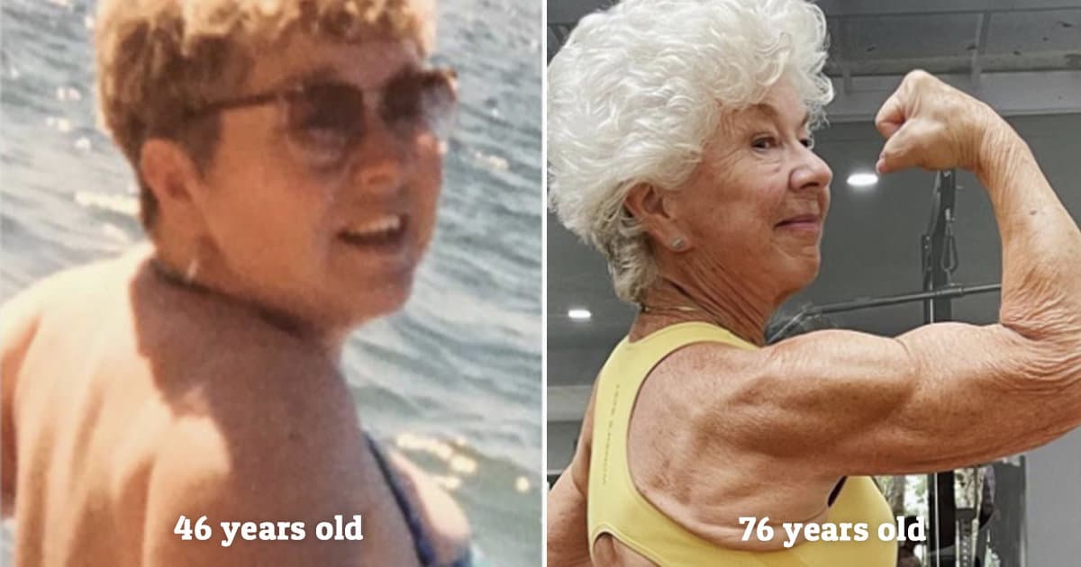 A 76-year-old woman with declining health lost over 60 pounds and became a fitness influencer