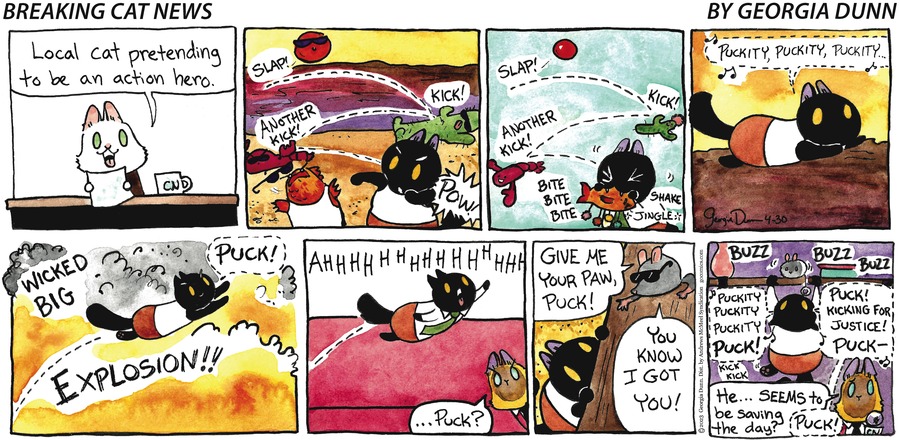 Breaking Cat News by Georgia Dunn for April 30, 2023