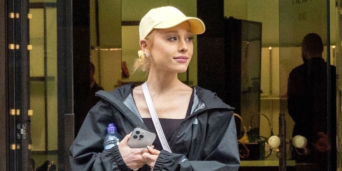 Ariana Grande Shows Rare Look at Casual Style in London