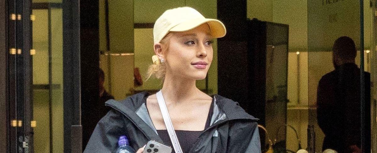 Ariana Grande Shows Rare Look at Casual Style in London