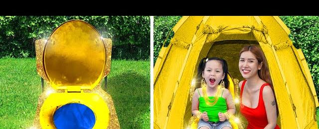 Rich vs Poor Camping Life Hacks for Smart Parents | Easy Parents Hacks and Tricks By T-FUN