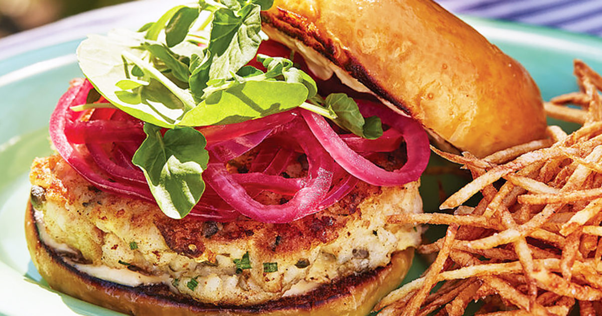 Martha Stewart's Fish Burger Recipe