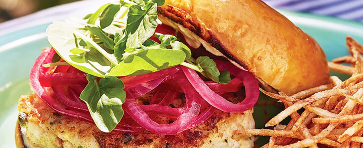 Martha Stewart's Fish Burger Recipe