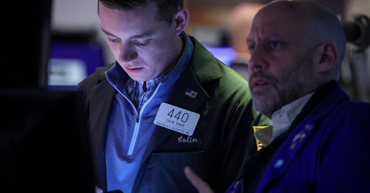 Dow dips, S&P 500 stable after medtech gains, Netflix drag
